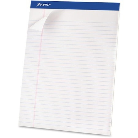 Tops Perforated Pad, Legal, 50 Sheets/Pad, 8-1/2inx11-3/4in, WE TOP20360
